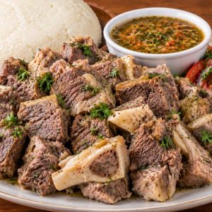 Boiled Goat Meat